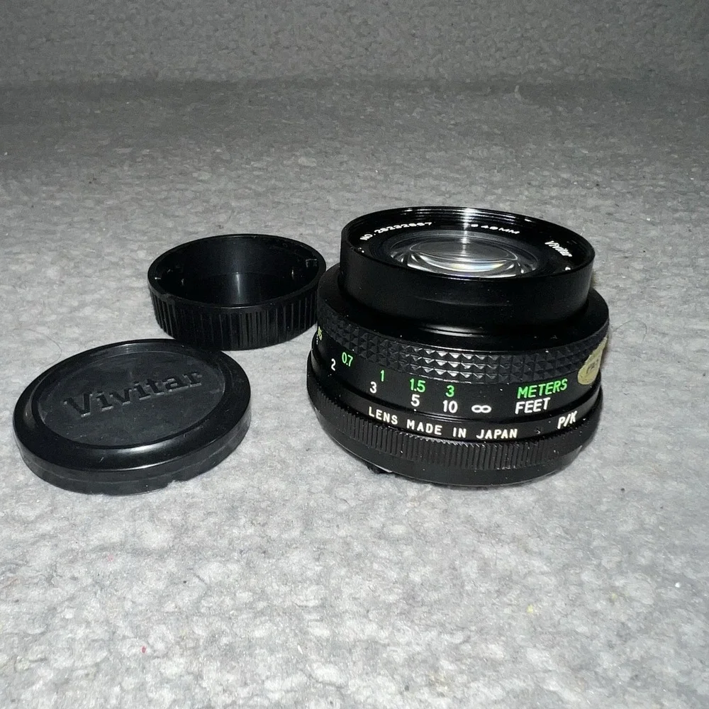 Vivitar 28mm f/2.8 Wide Angle Lens MC Ø49mm‎ Manual Focus Lens
